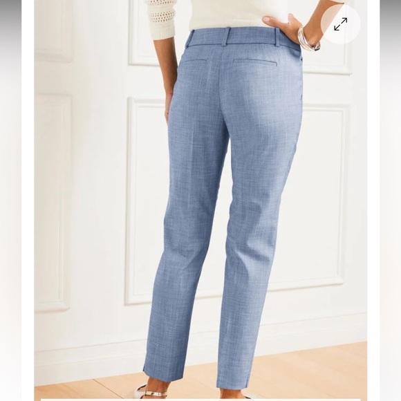 Talbots Hampshire Straight Leg Ankle Pants Women's Size 16 - Picture 6 of 6